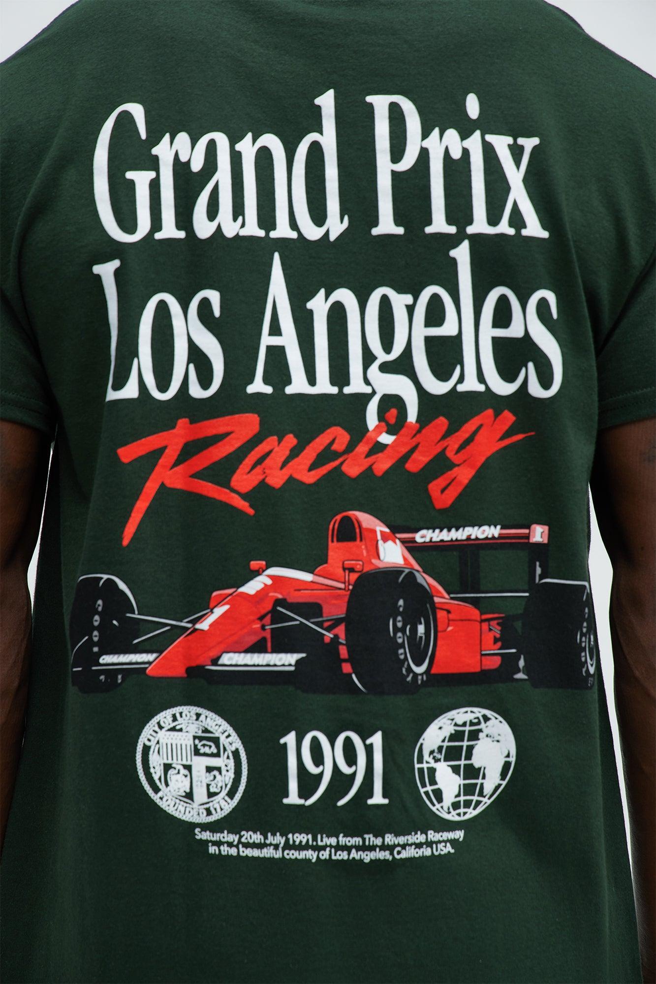 Grand Prix LA Short Sleeve Tee - Green Product Image