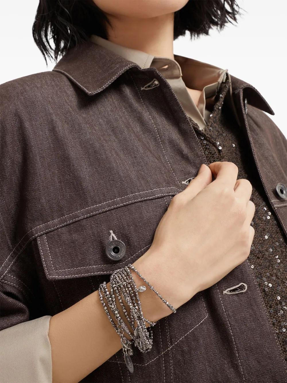 BRUNELLO CUCINELLI Monili Bracelet In Grey Product Image