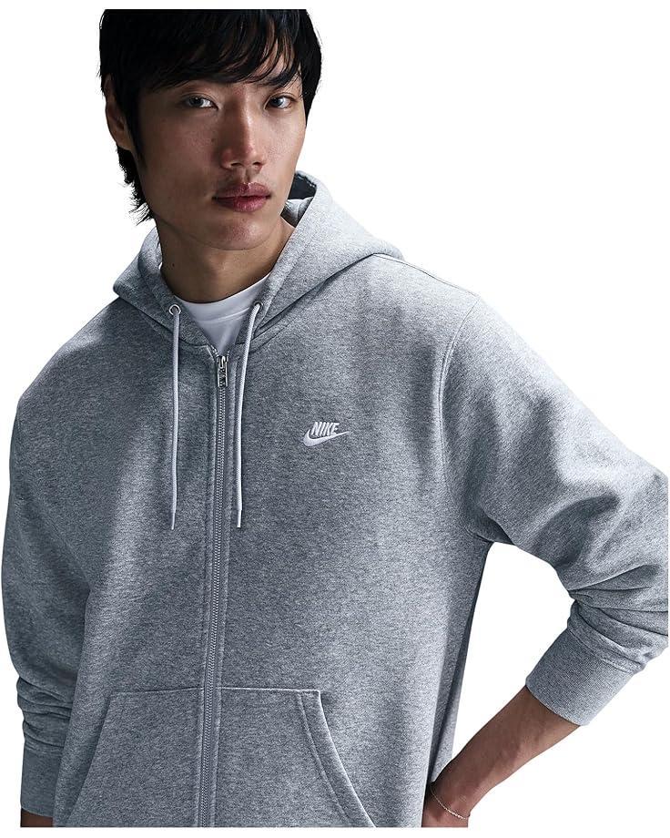 Men's Nike Club Full-zip Fleece Hoodie Product Image
