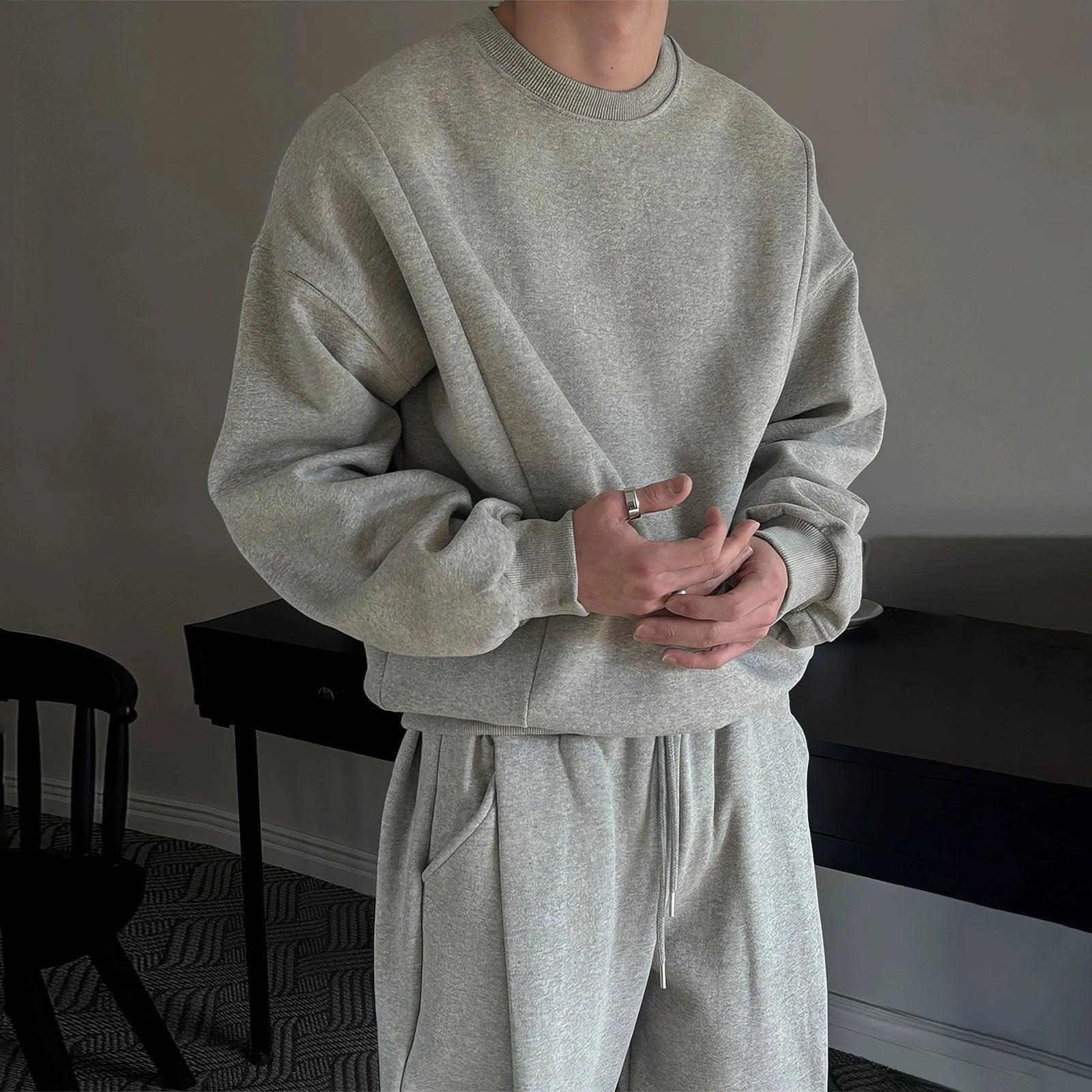 RT No. 11522 BLANK SWEATER & STRAIGHT SWEATPANTS Product Image