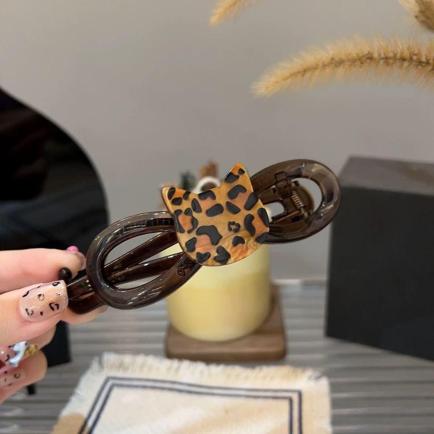 Leopard Hair Clip Product Image