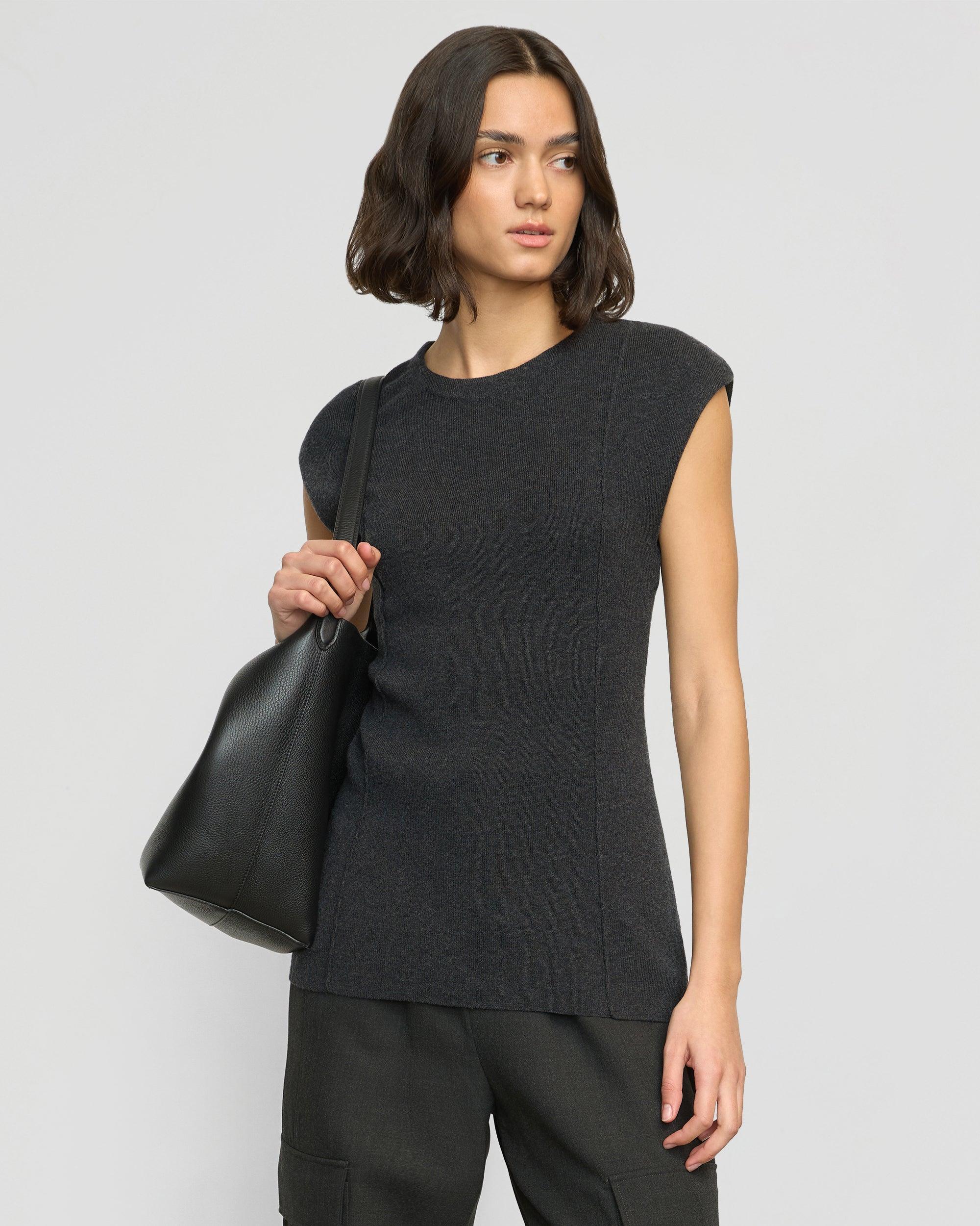 Alani Organic Cotton-Wool Knit Top Product Image