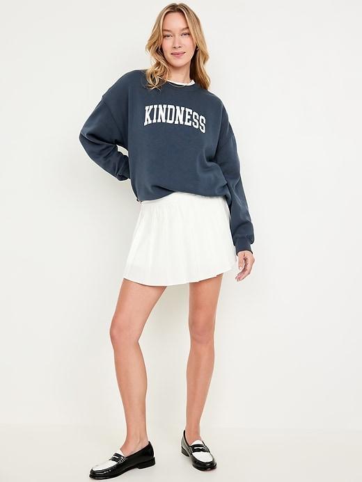 SoComfy Oversized Graphic Sweatshirt Product Image