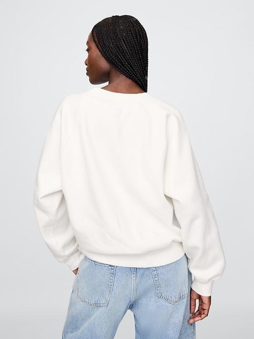 VintageSoft Raglan Sweatshirt Product Image