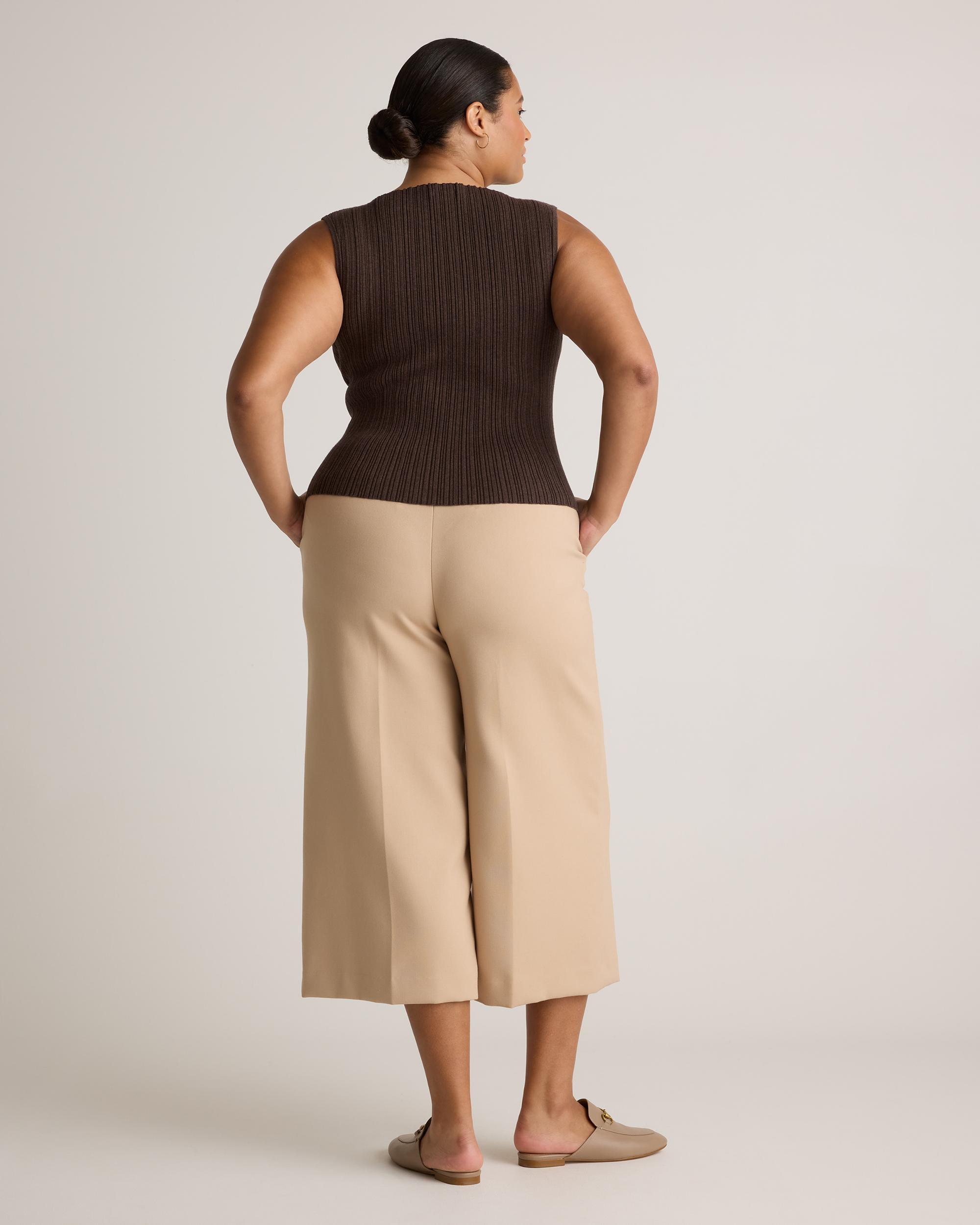 Quince | Women's Cotton Cashmere Ribbed Tank Top Product Image