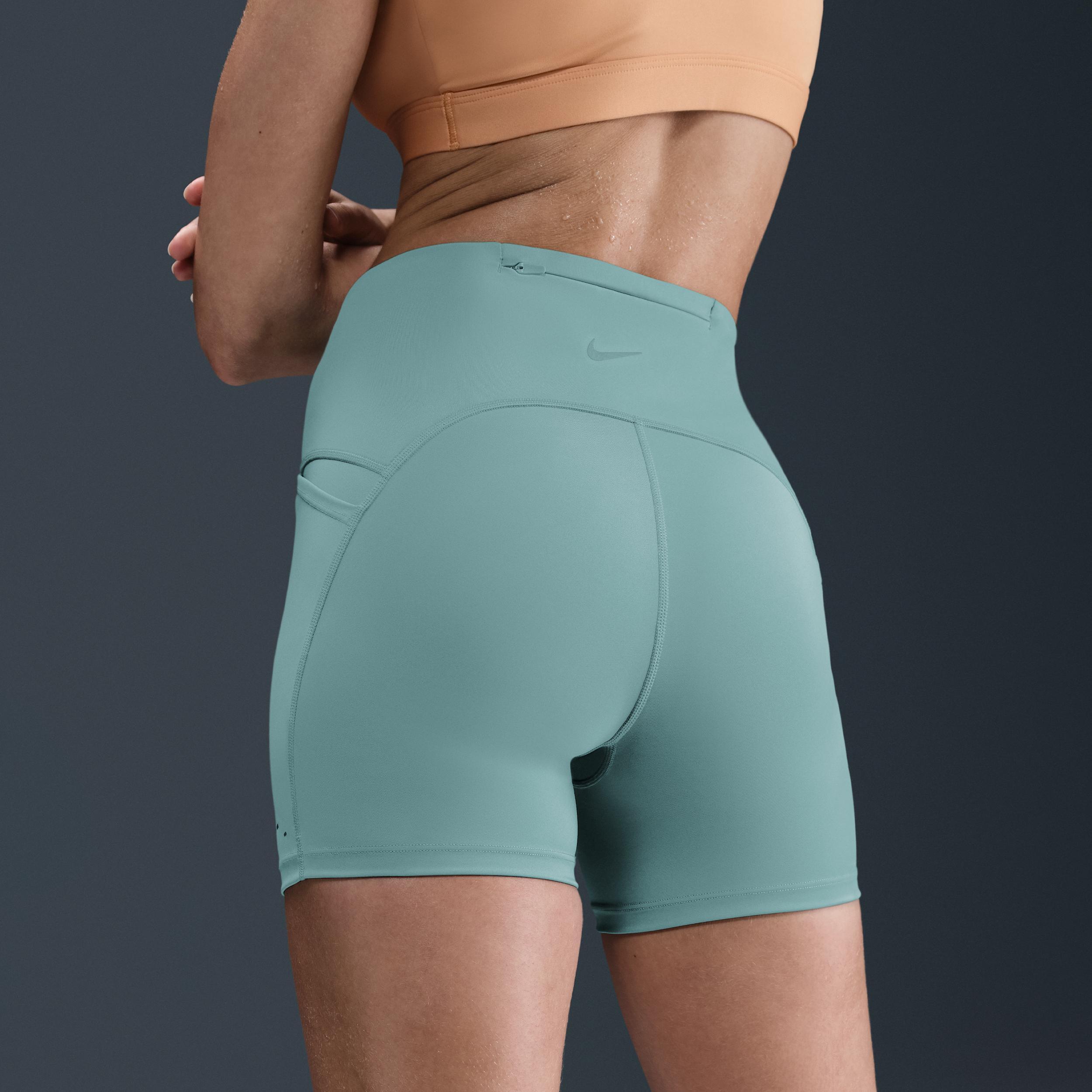 Nike Women's Swift High-Waisted 4" Tight Running Shorts with Pockets Product Image