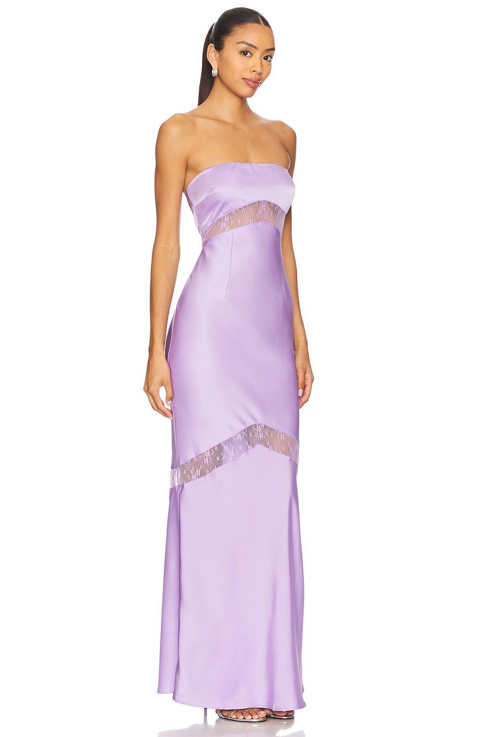 Melrose Strapless Maxi Dress Runaway The Label Product Image