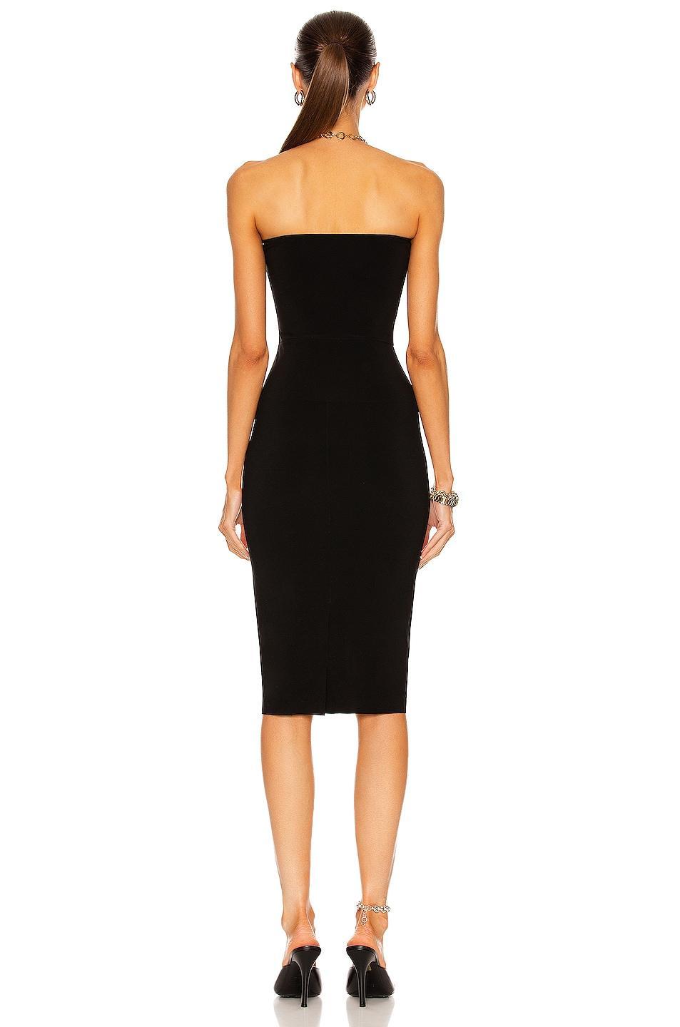 Norma Kamali Strapless Midi Dress Product Image