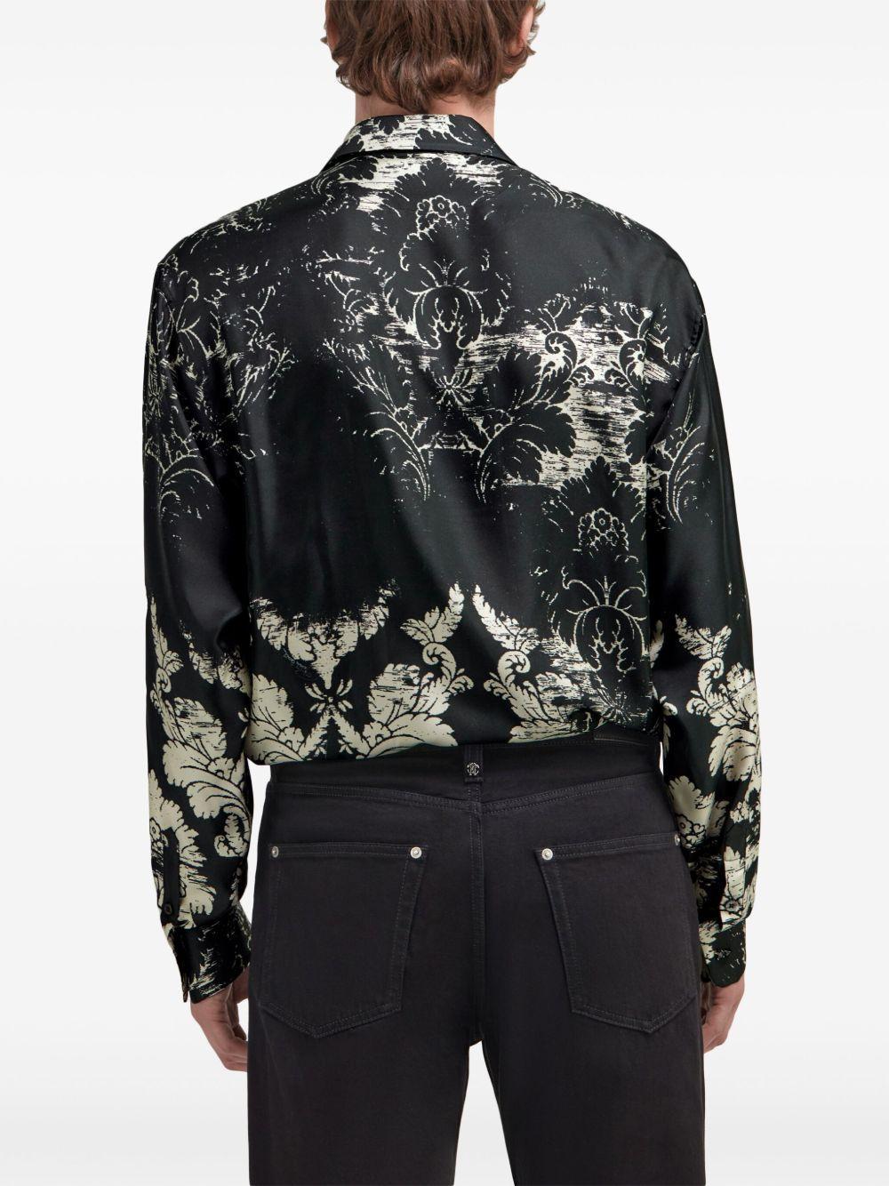 broccato-print shirt Product Image