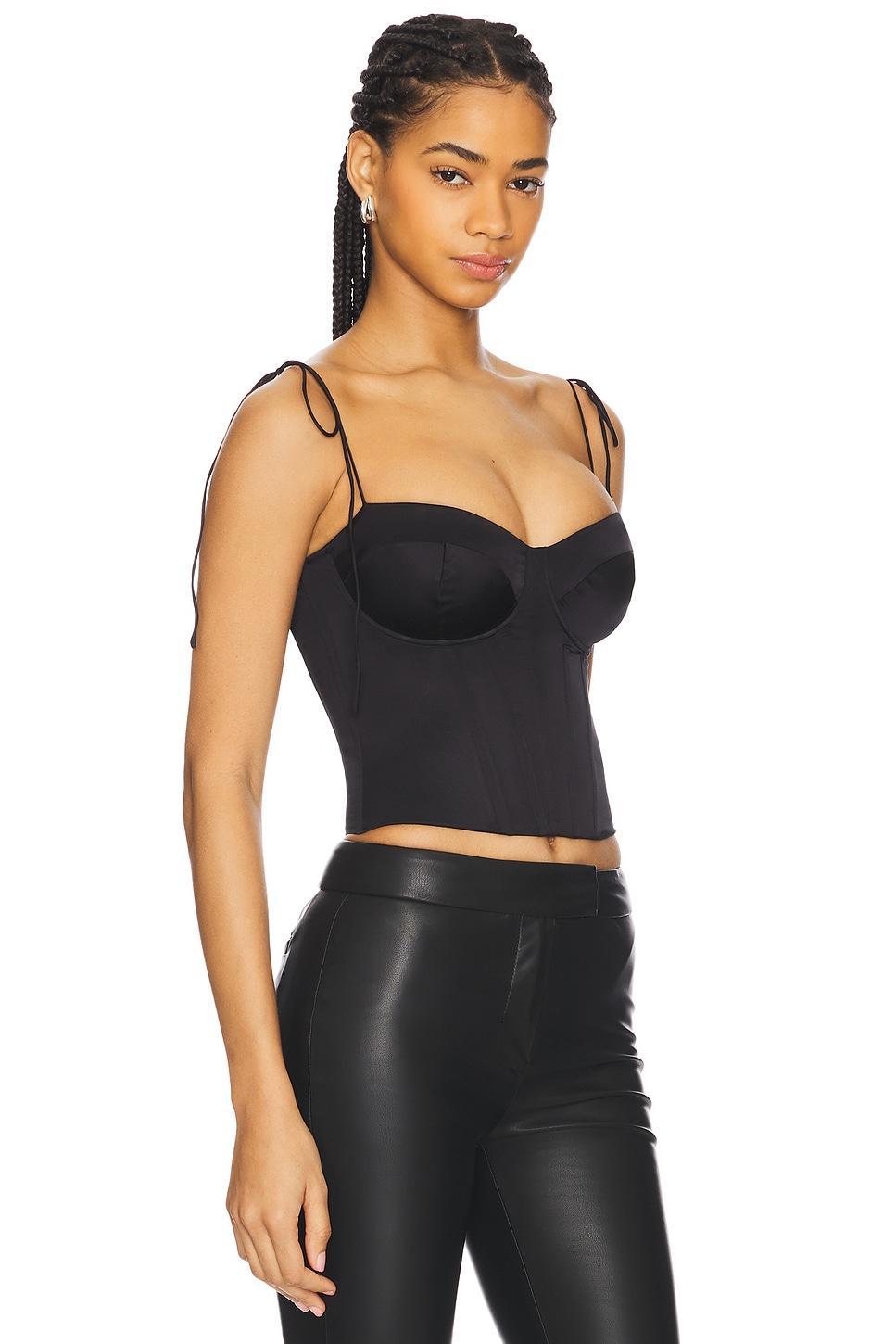 Satin Bustier Top Good American Product Image