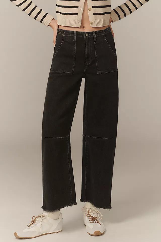 Le Jean Utility Soft Barrel Mid-Rise Jeans Product Image