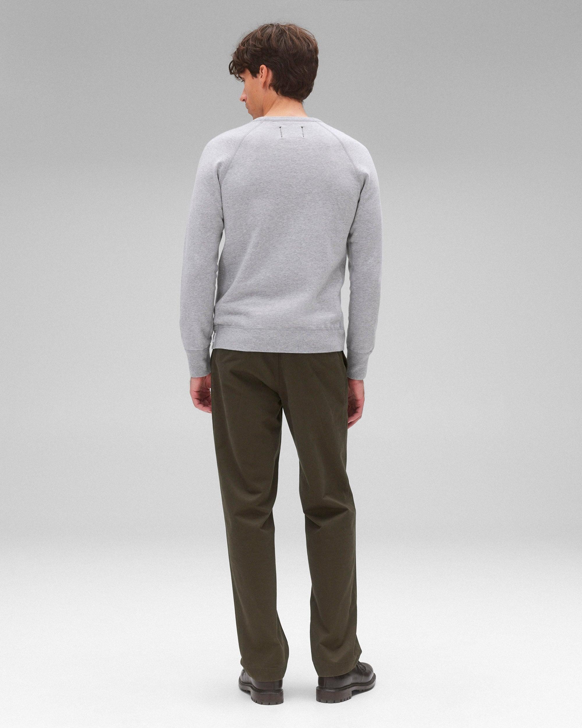 Lightweight Terry Slim Crewneck Male Product Image