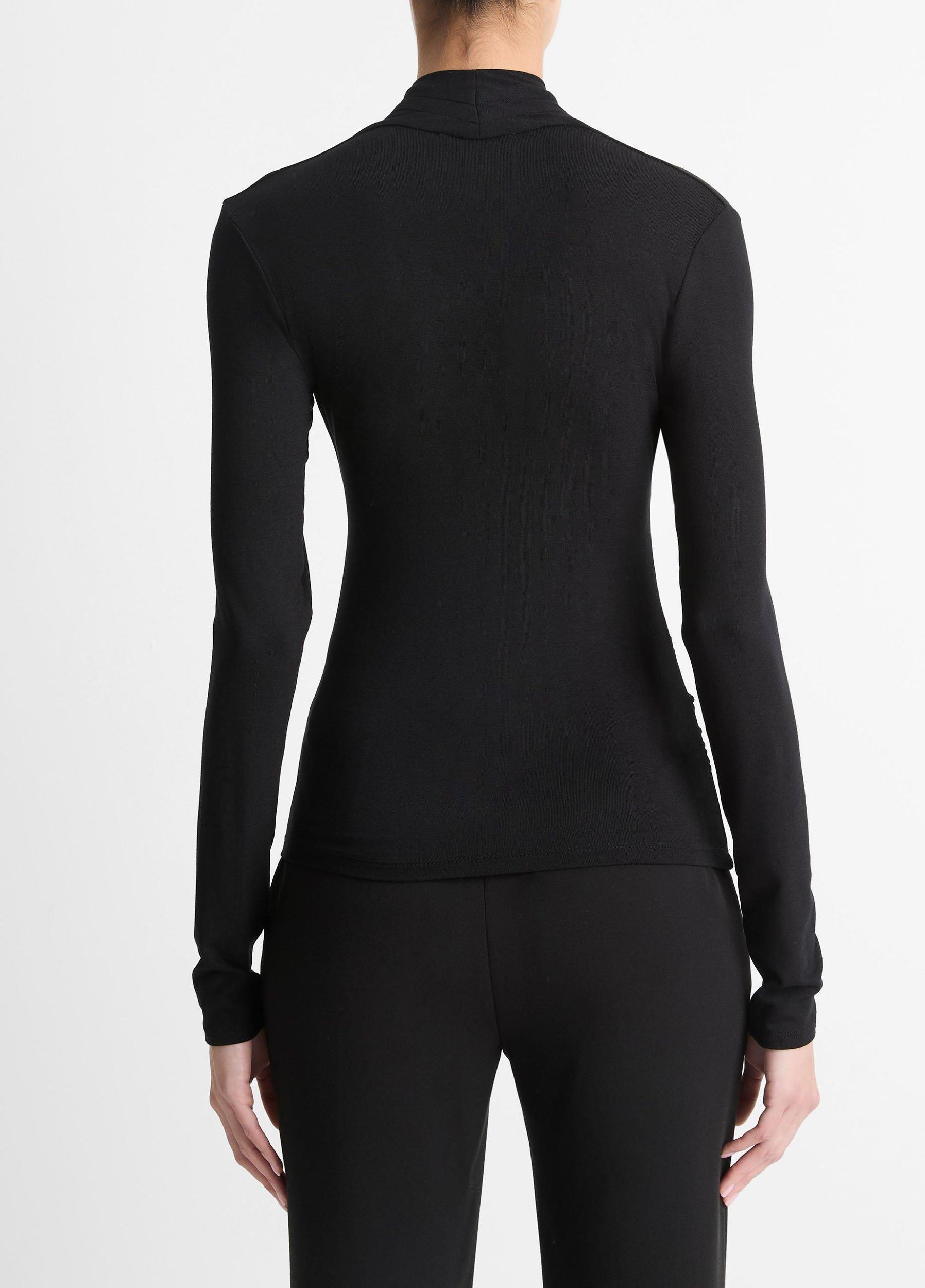 Womens Fixed Wrap Long-Sleeve Top Vince Product Image