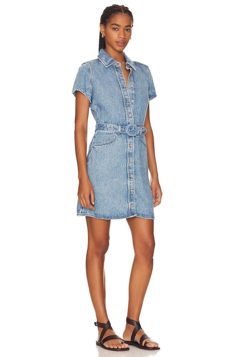 Sort Sleeve Classic Dress 7 For All Mankind Product Image