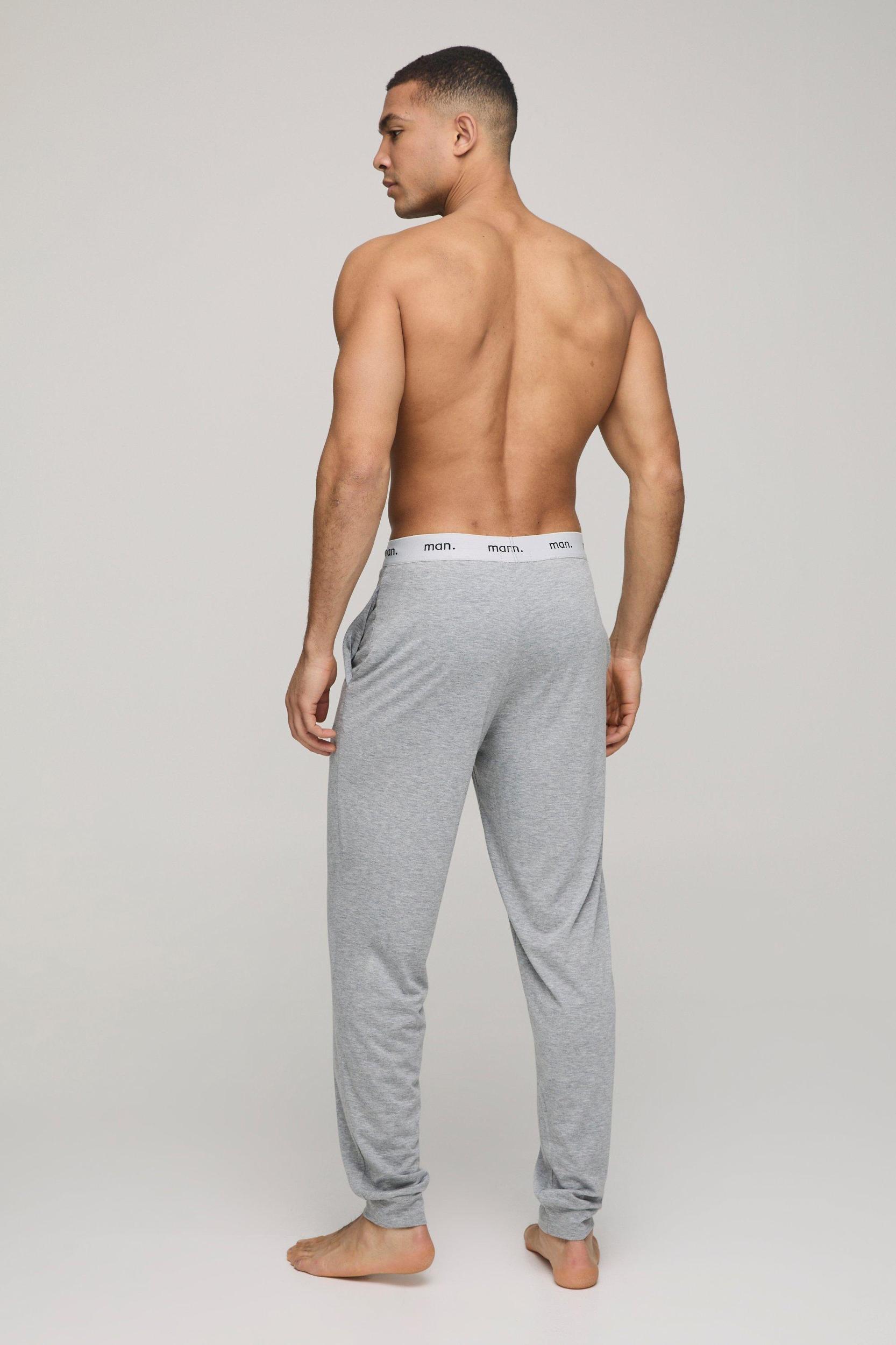 2 Pack MAN Loungewear Sweatpants | boohooMAN USA Product Image