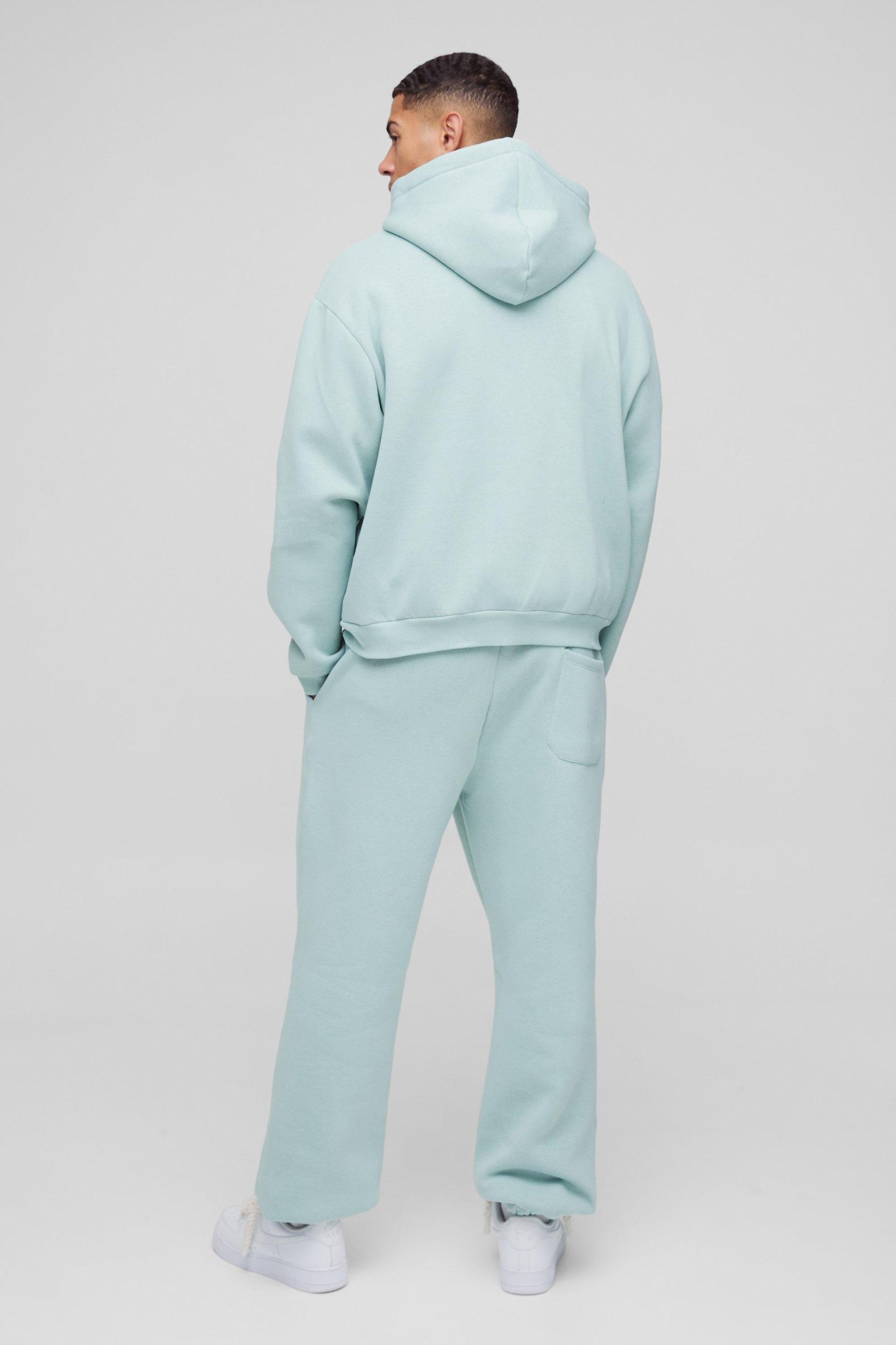 Oversized Homme Applique Cuffed Sweatpants | boohooMAN USA Product Image