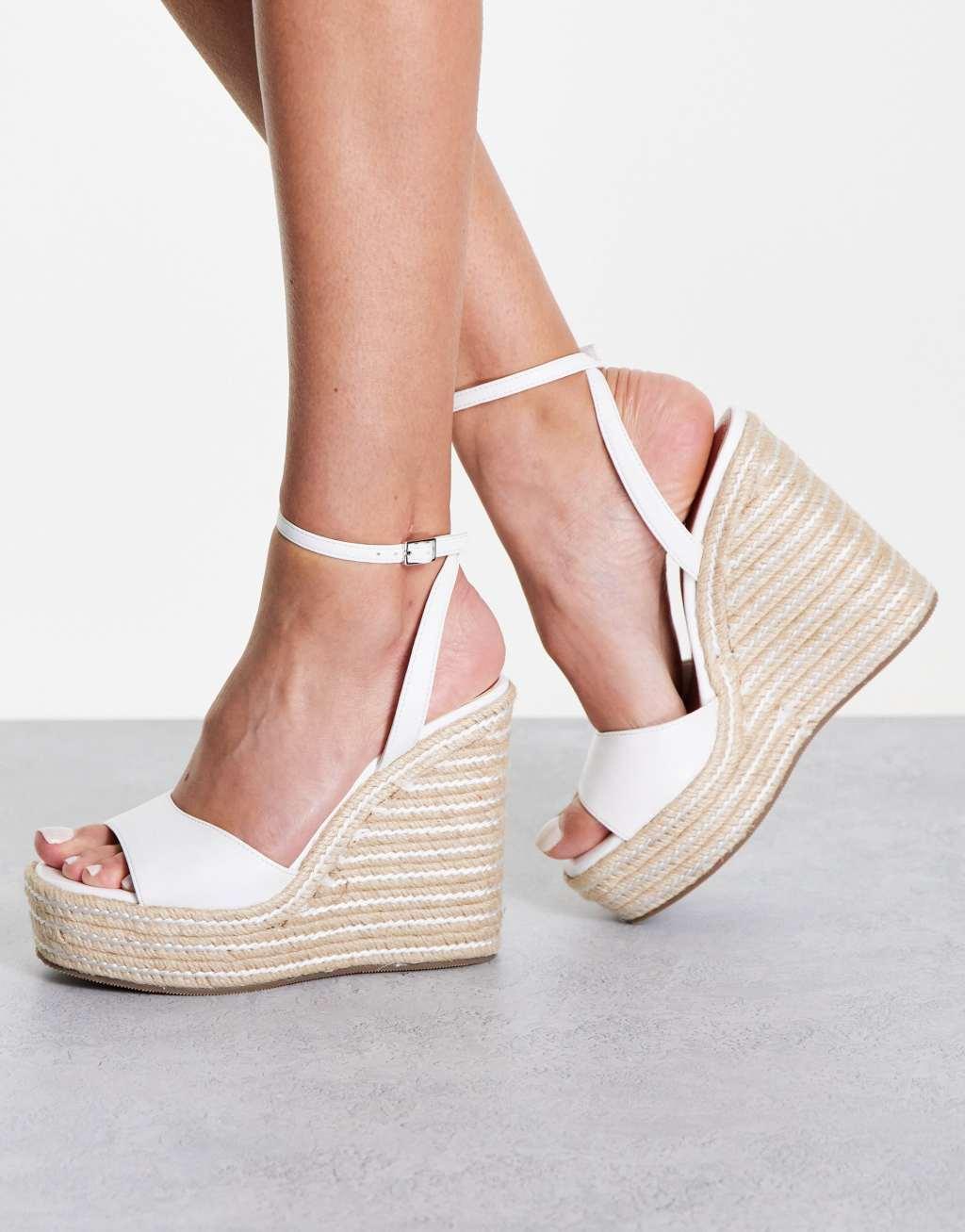 ASOS DESIGN Tasha espadrille wedges Product Image