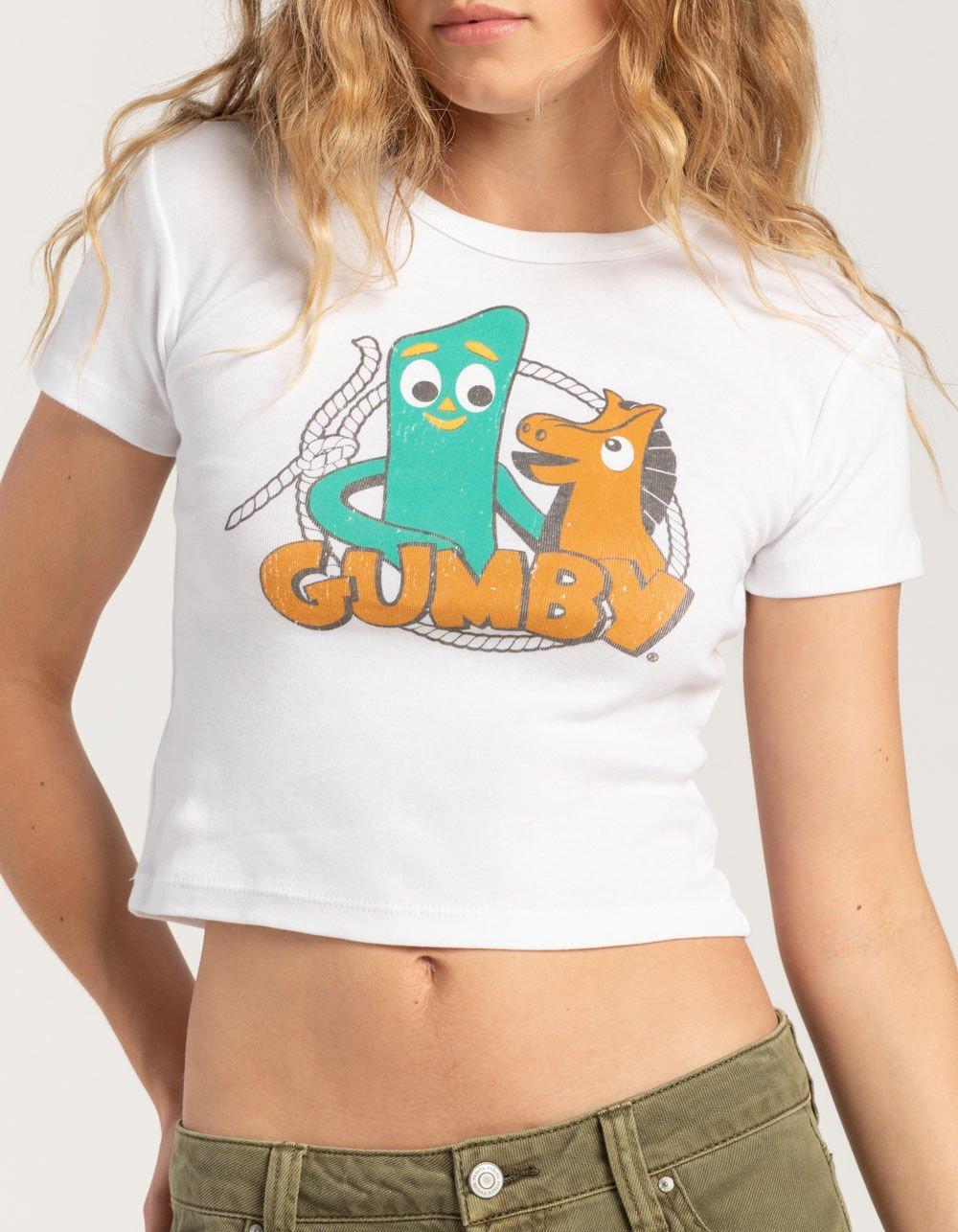 GUMBY Womens Baby Tee Product Image
