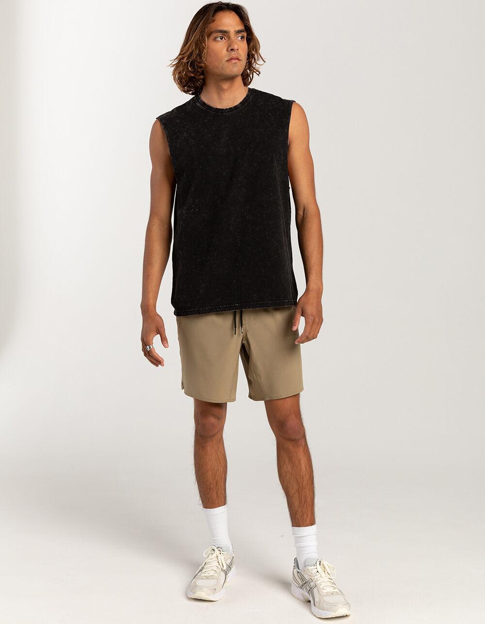 RSQ Mens Acid Wash Muscle Tee Product Image