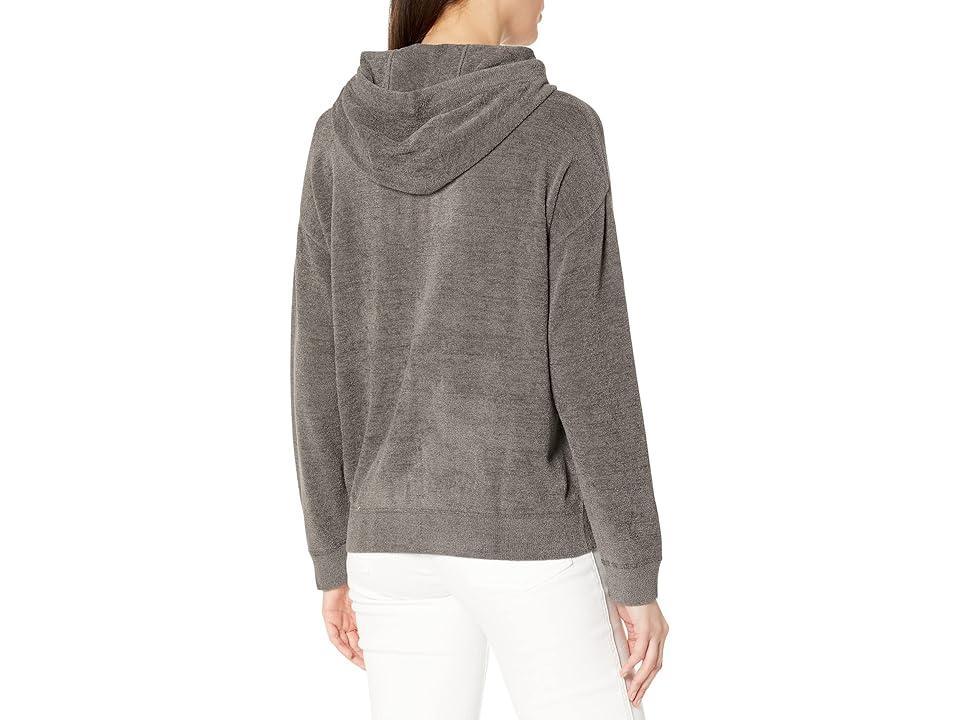 Barefoot Dreams CozyChic(r) Ultra Lite Hooded Pullover (Mineral) Women's Clothing Product Image