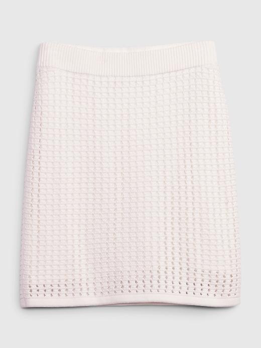 Crochet Mini Skirt Product Image