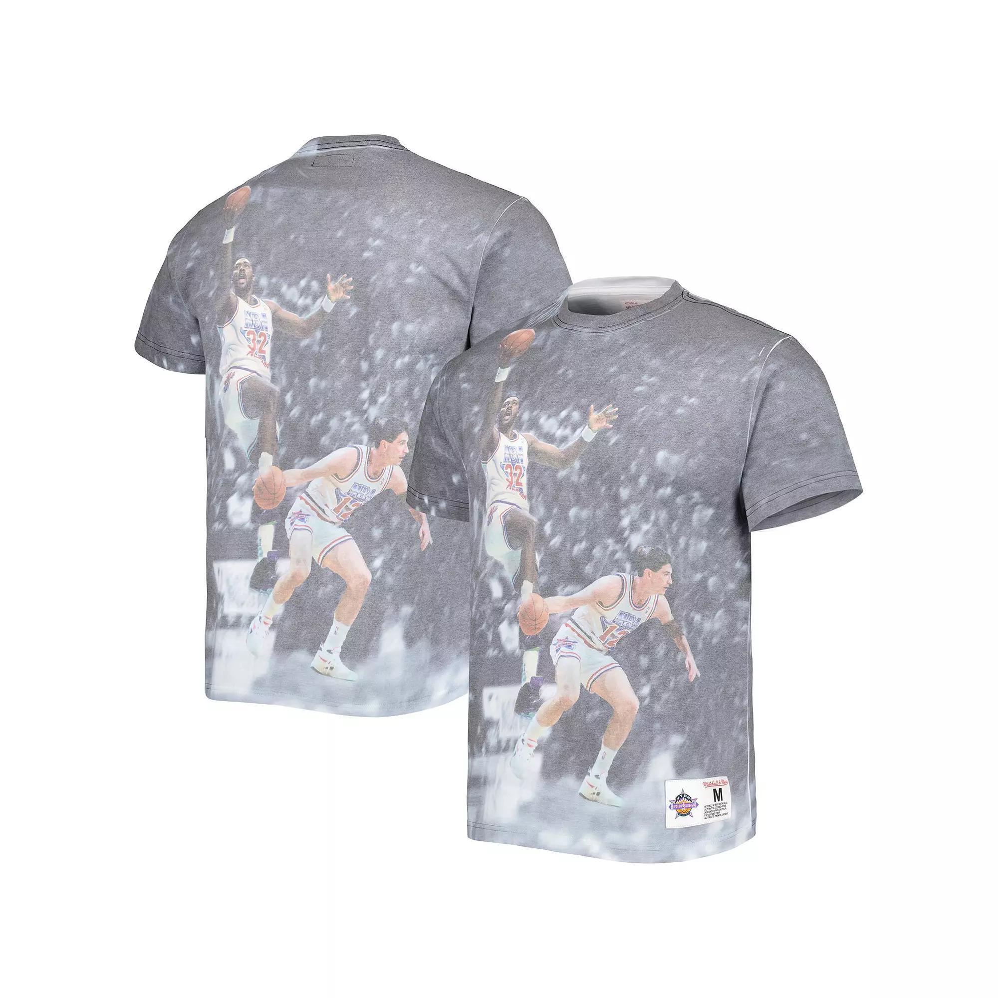 Men's Mitchell & Ness Utah Jazz Above the Rim Graphic T-Shirt, Size: XL, Jaz White Product Image