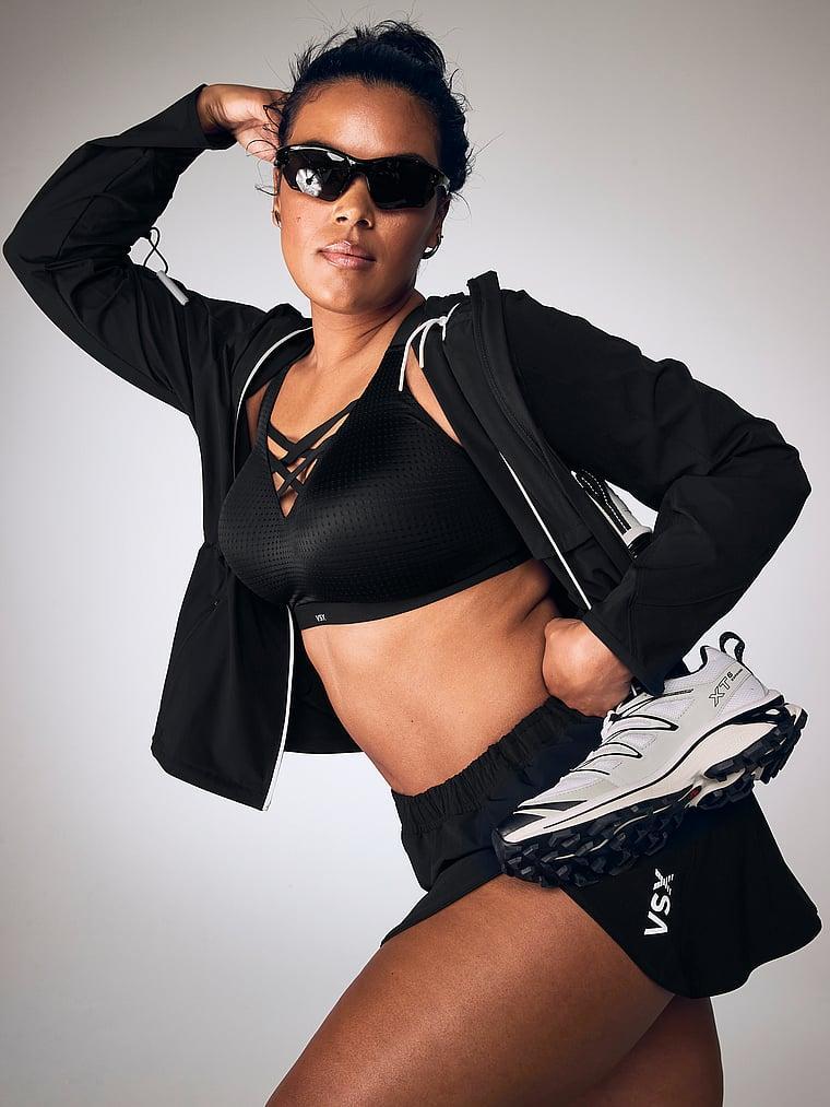 VSX Lightweight Mesh Plunge Sports Bra Product Image