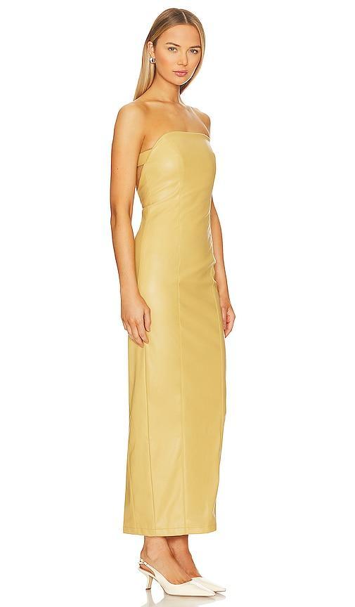 Bruna Faux Leather Maxi Dress Camila Coelho Product Image