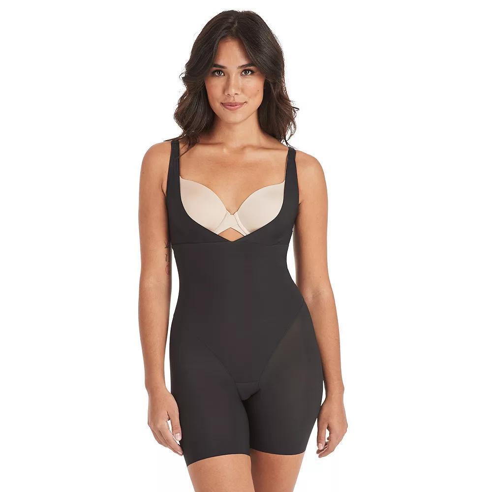 Maidenform Firm Control Shapewear Open Bust Body Shaper with Anti-Static Fabric 2556, Womens Product Image
