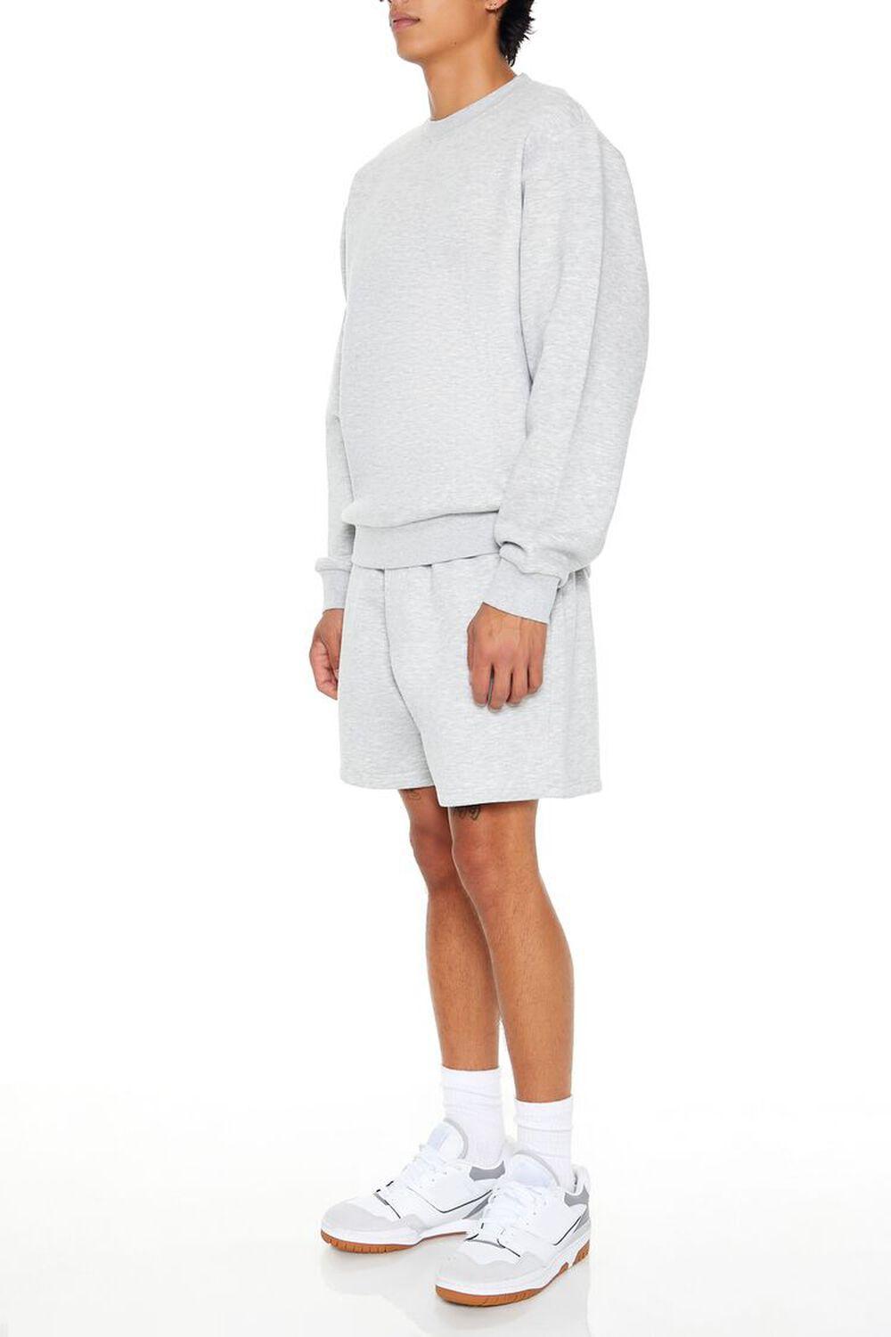 Cotton-Blend Crew Neck Pullover | Forever 21 Product Image