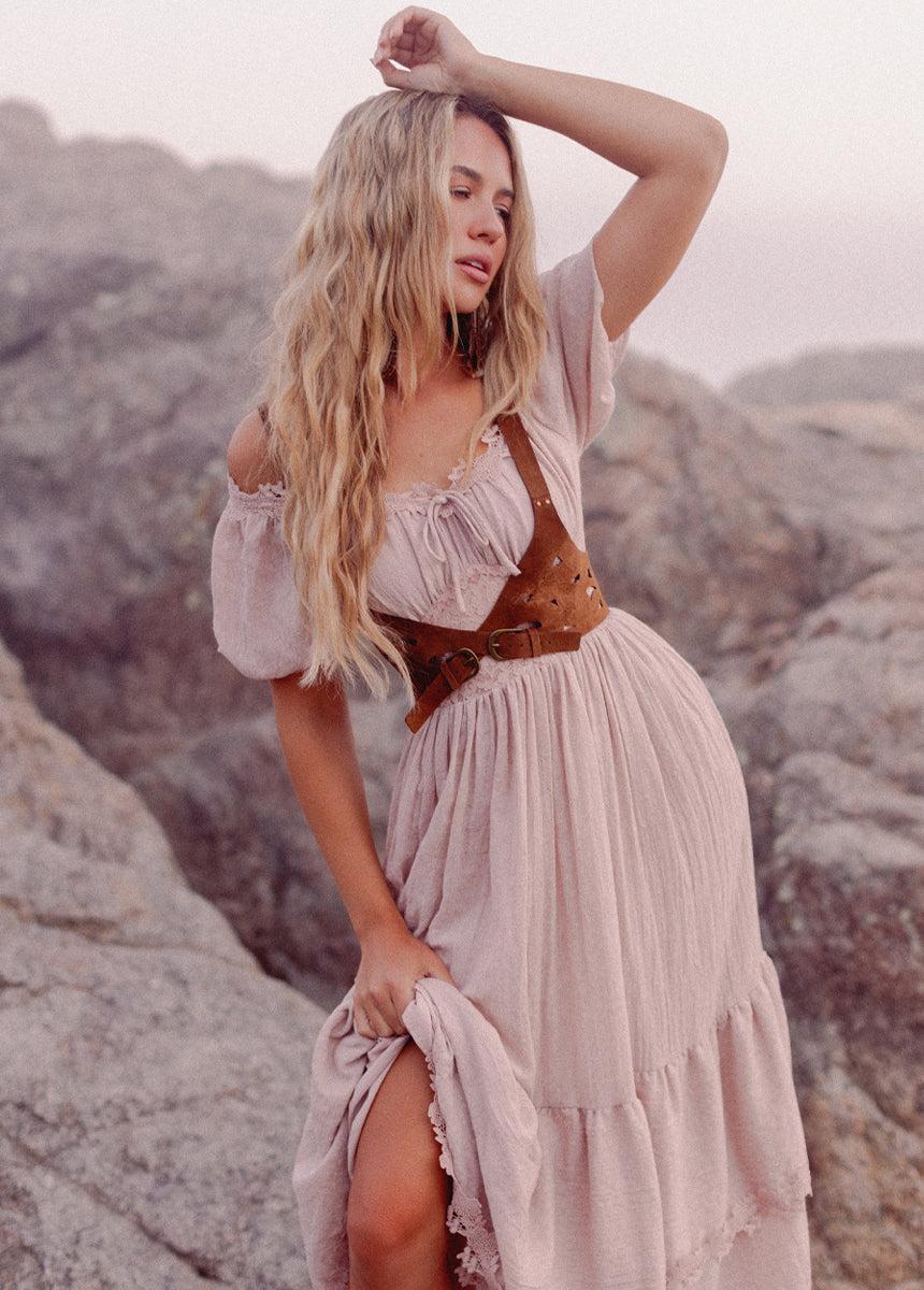 Cristina Dress in Shell Female Product Image