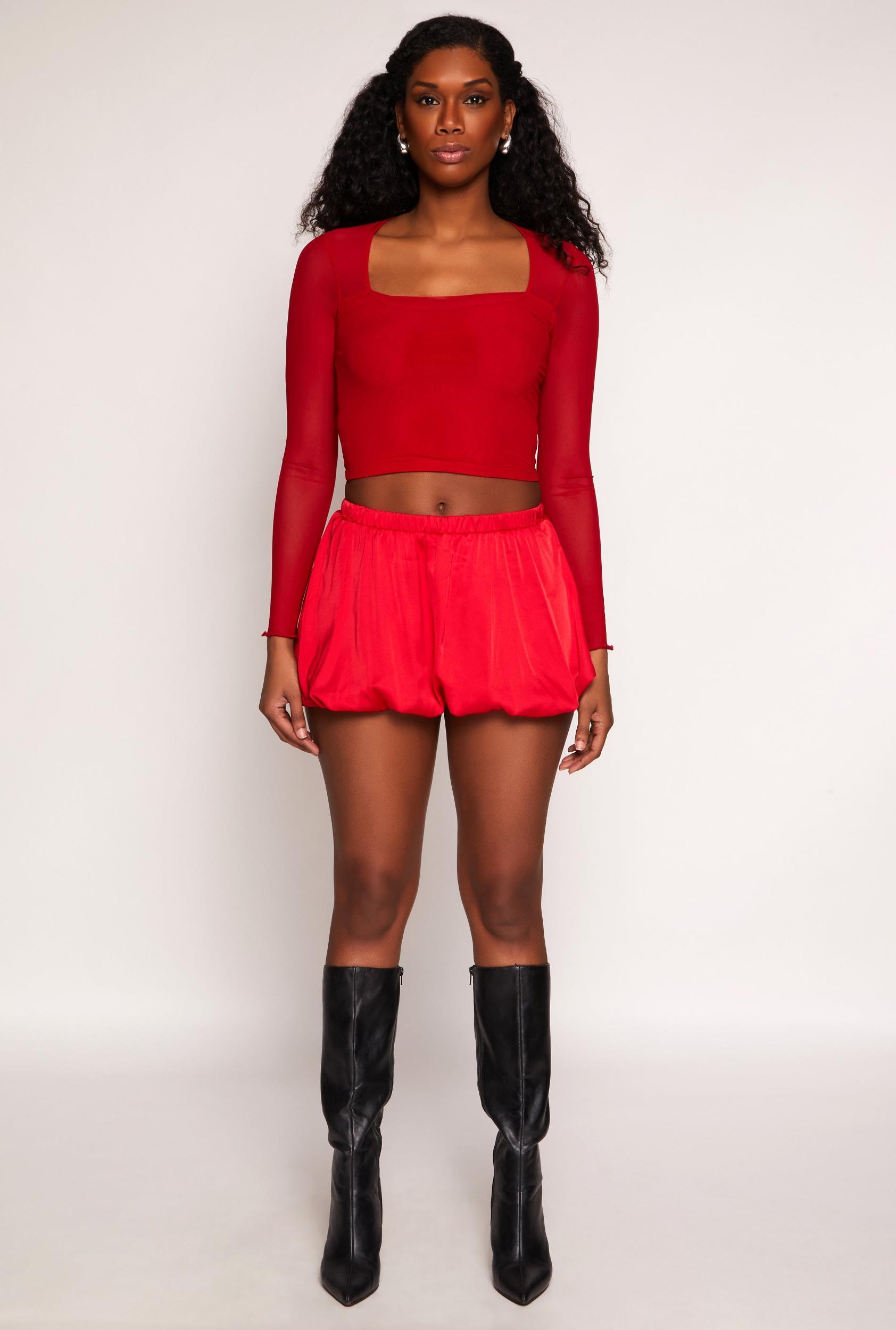 Womens Daisy Micro Bubble Skort Product Image