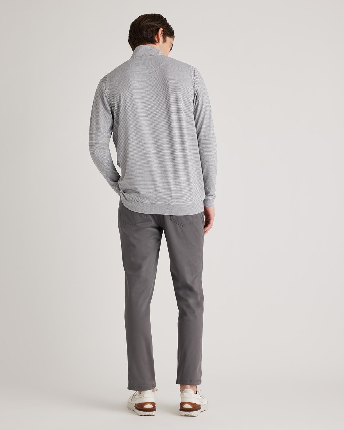 Quince | Men's Performance Jersey Golf Quarter Zip Sweaters Size XL, Recycled Polyester Product Image