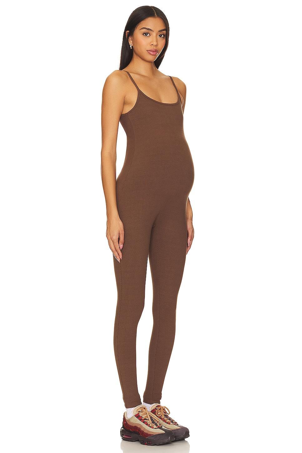Rib Maternity Unitard BUMPSUIT Product Image