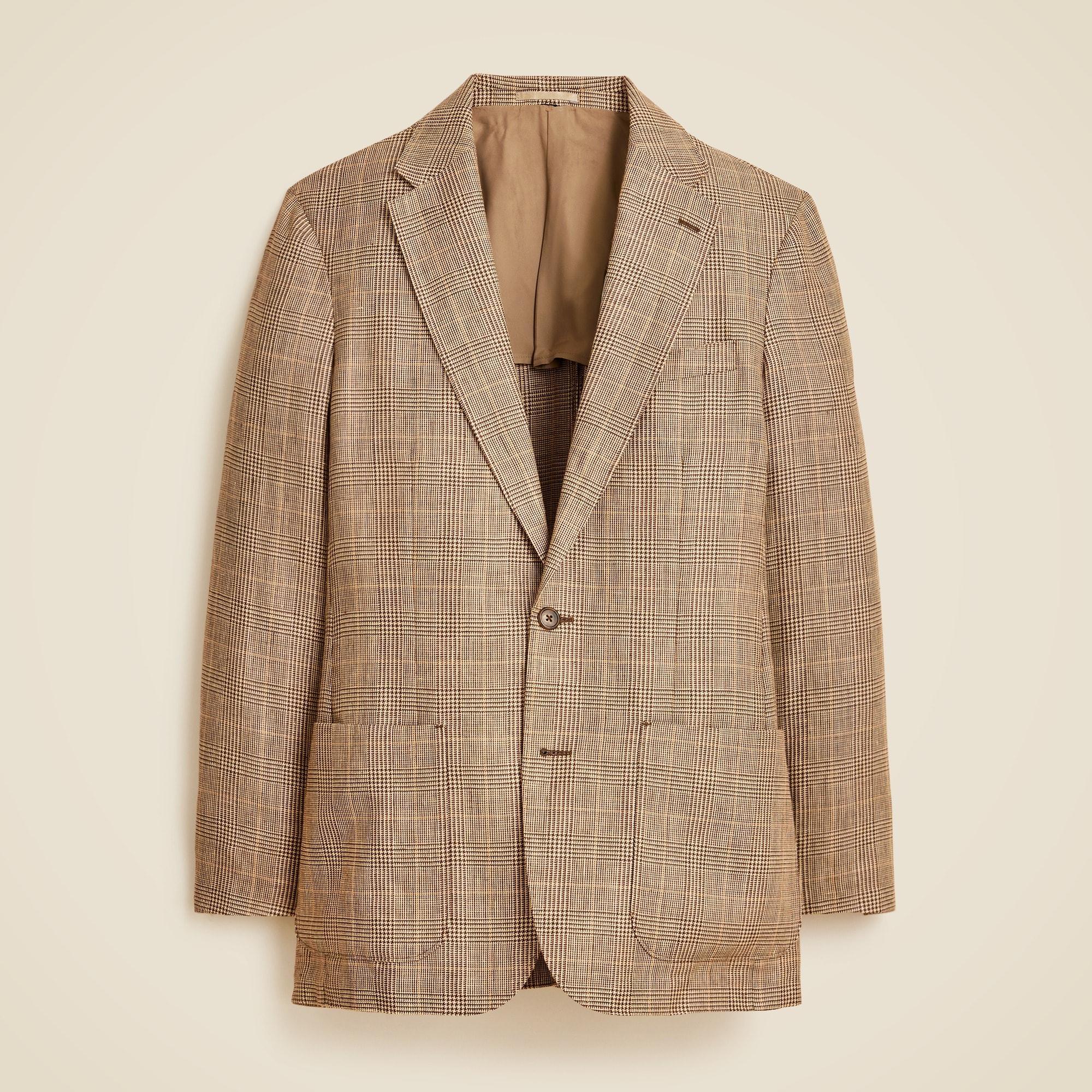 Crosby Classic-fit blazer in English wool-linen blend Product Image