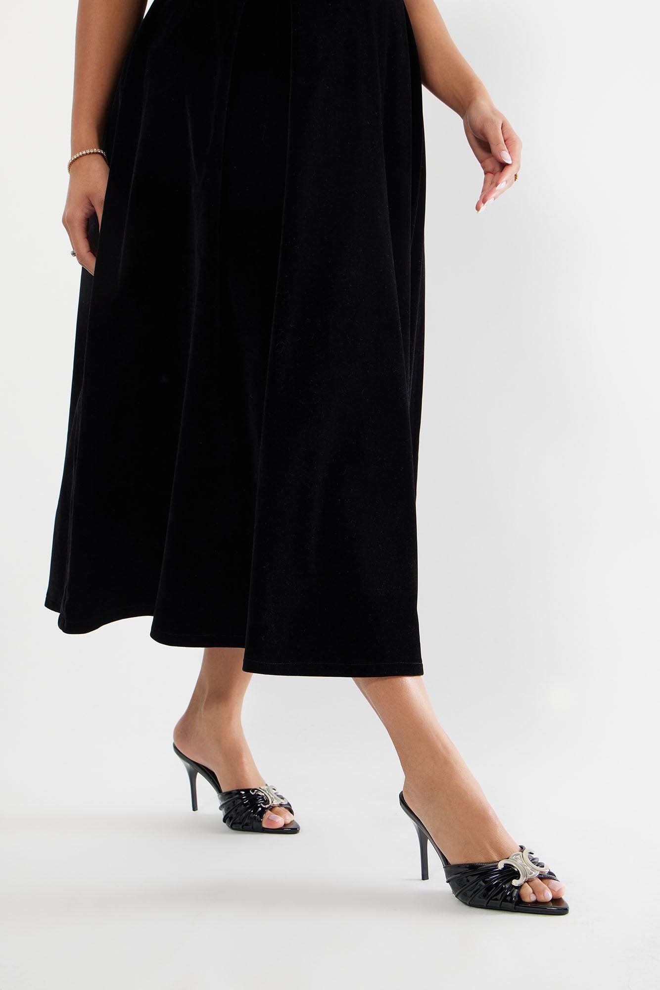 Holt Patent Heels - Black Product Image