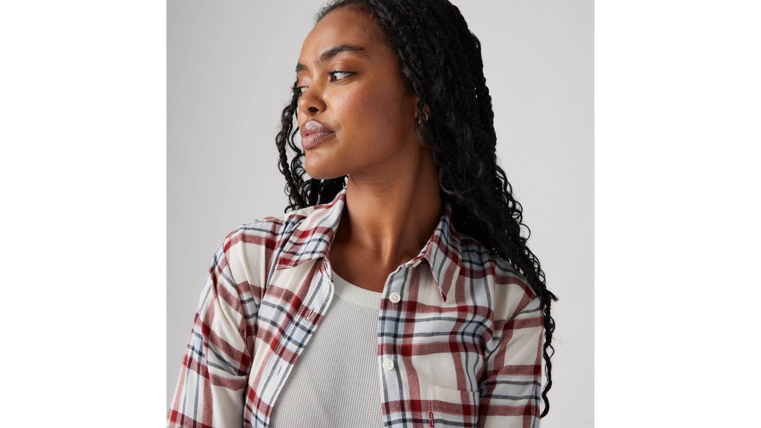 Harriet Flannel Shirt Product Image