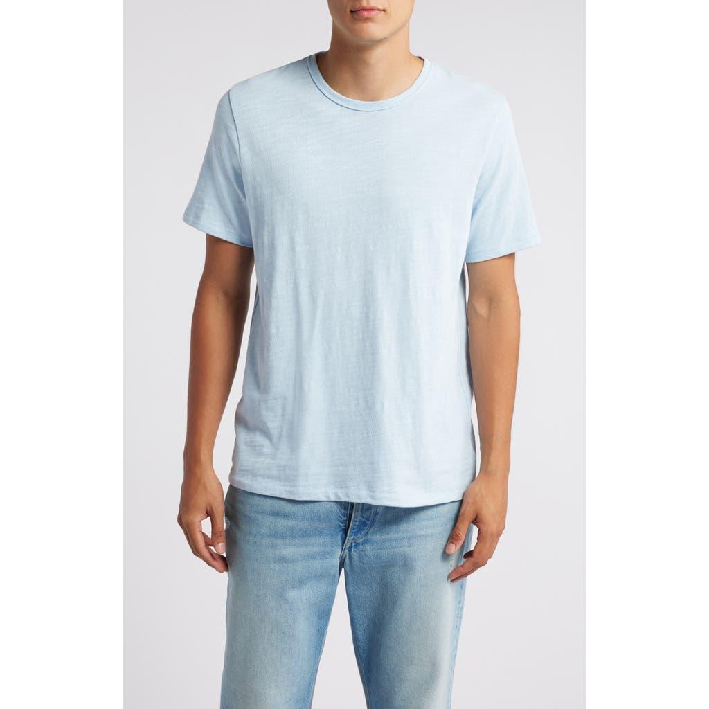 rag & bone Men's Classic Flame Slub Cotton T-Shirt in Light Blue at Nordstrom, Size Medium Product Image