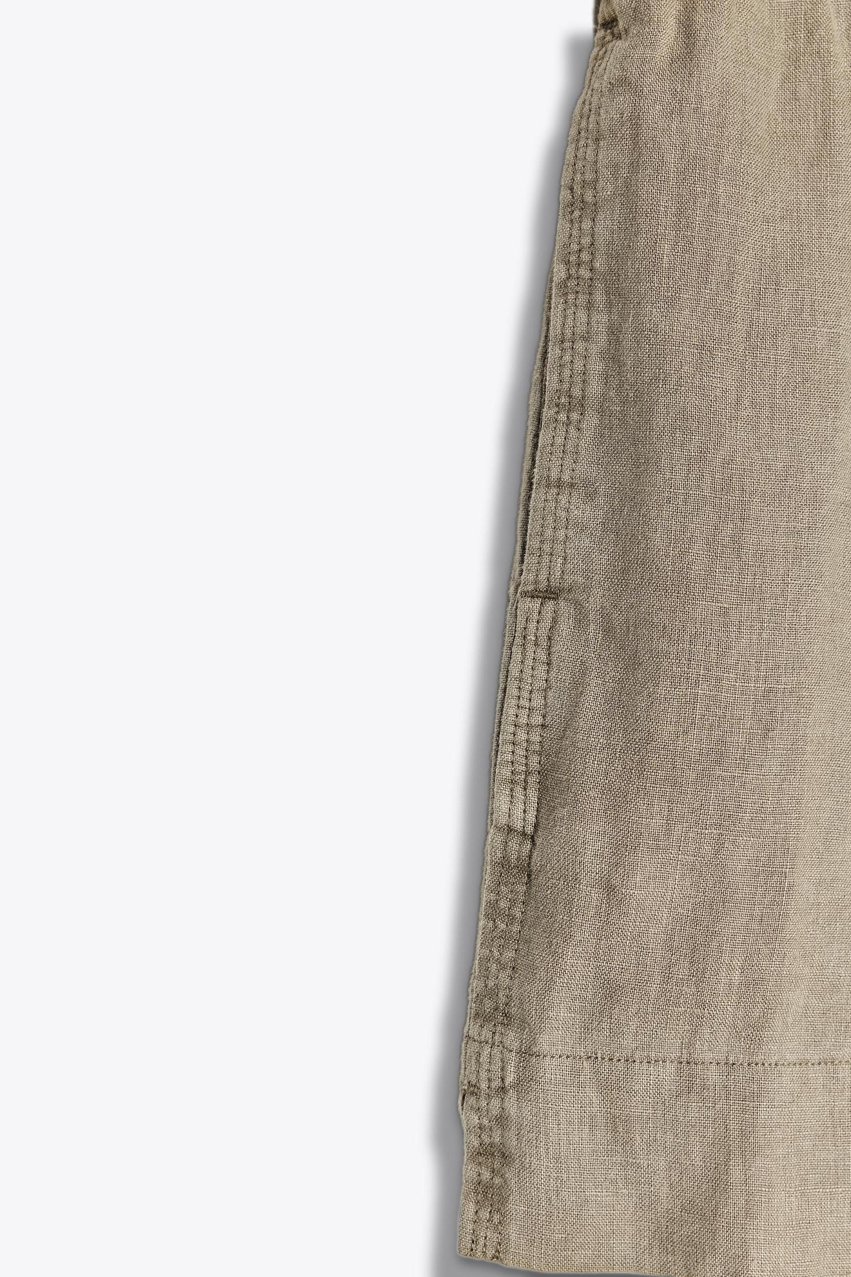 100% LINEN SHORTS ZW COLLECTION Product Image