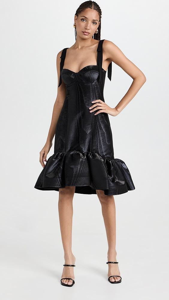 Bach Mai Bustier Mini Volant Gown | Shopbop Product Image