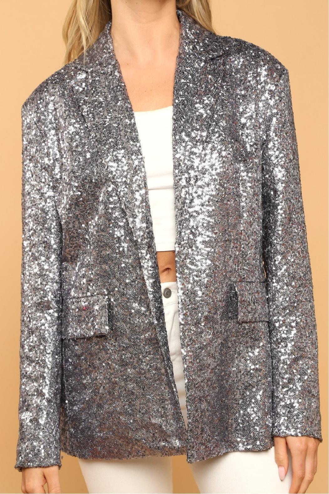 Sequin Blazer Product Image
