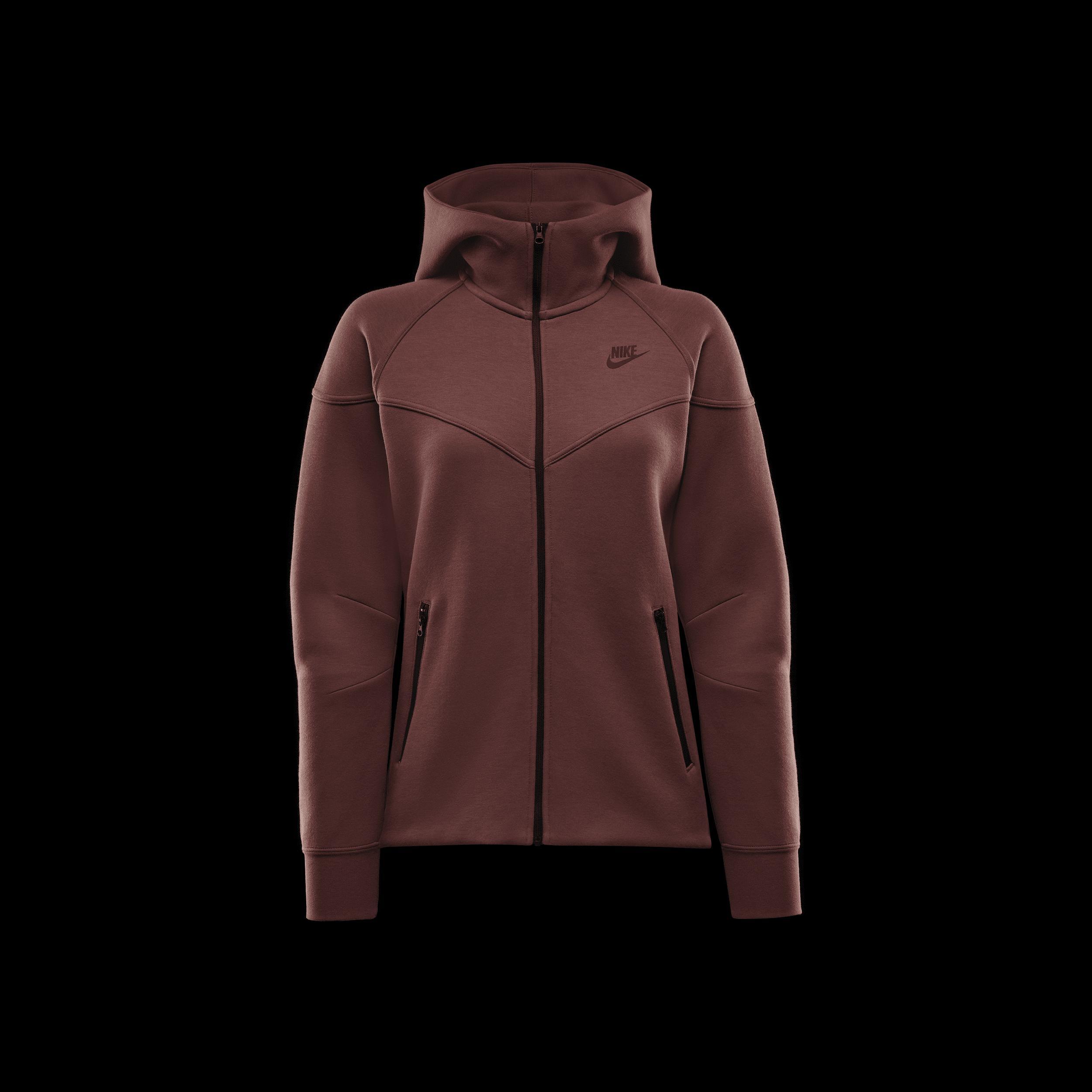 Womens Nike Sportswear Tech Fleece Windrunner Full-Zip Hoodie Product Image
