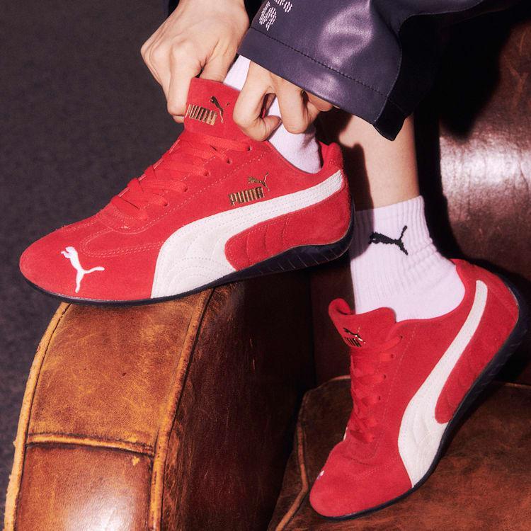 PUMA Speedcat OG Women's Sneakers in For All Time Red/White Product Image