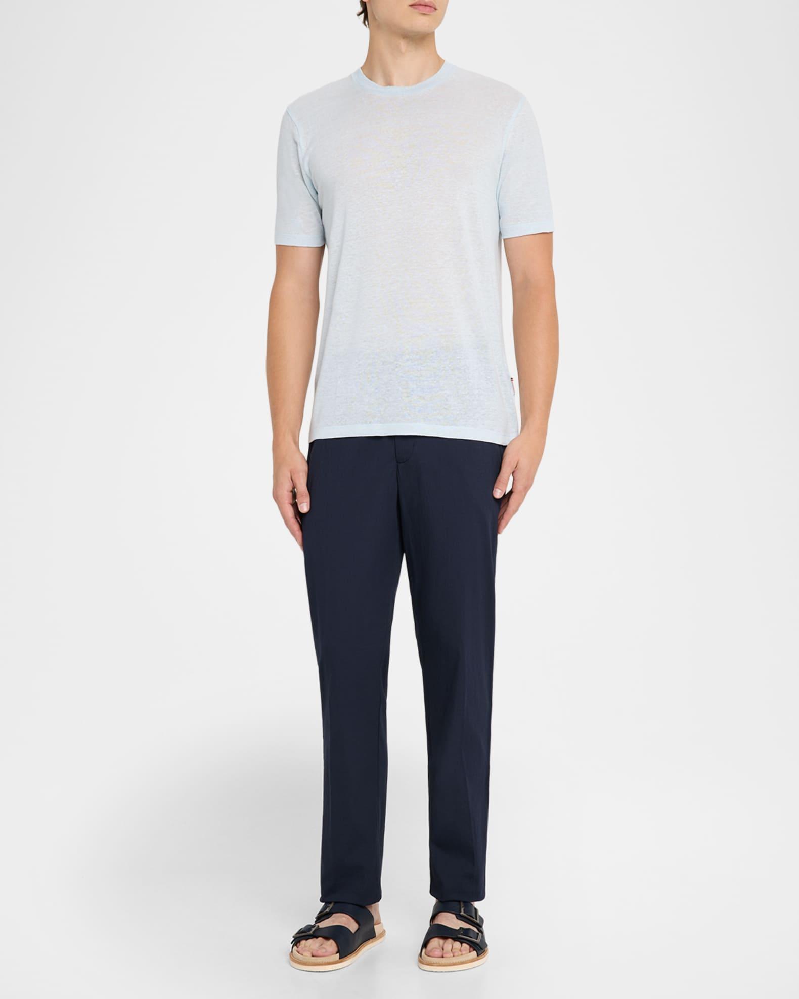 Men's OB Linen Stretch Crewneck T-Shirt Product Image