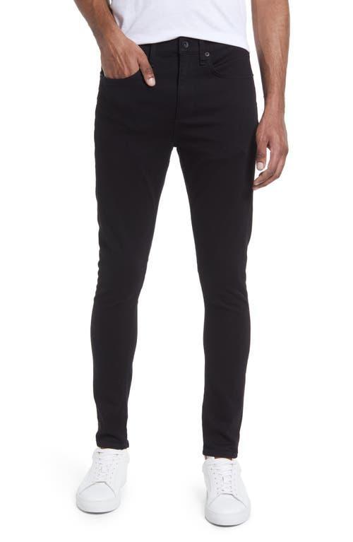 rag & bone Fit 1 Aero Stretch Skinny Jeans in Black Product Image
