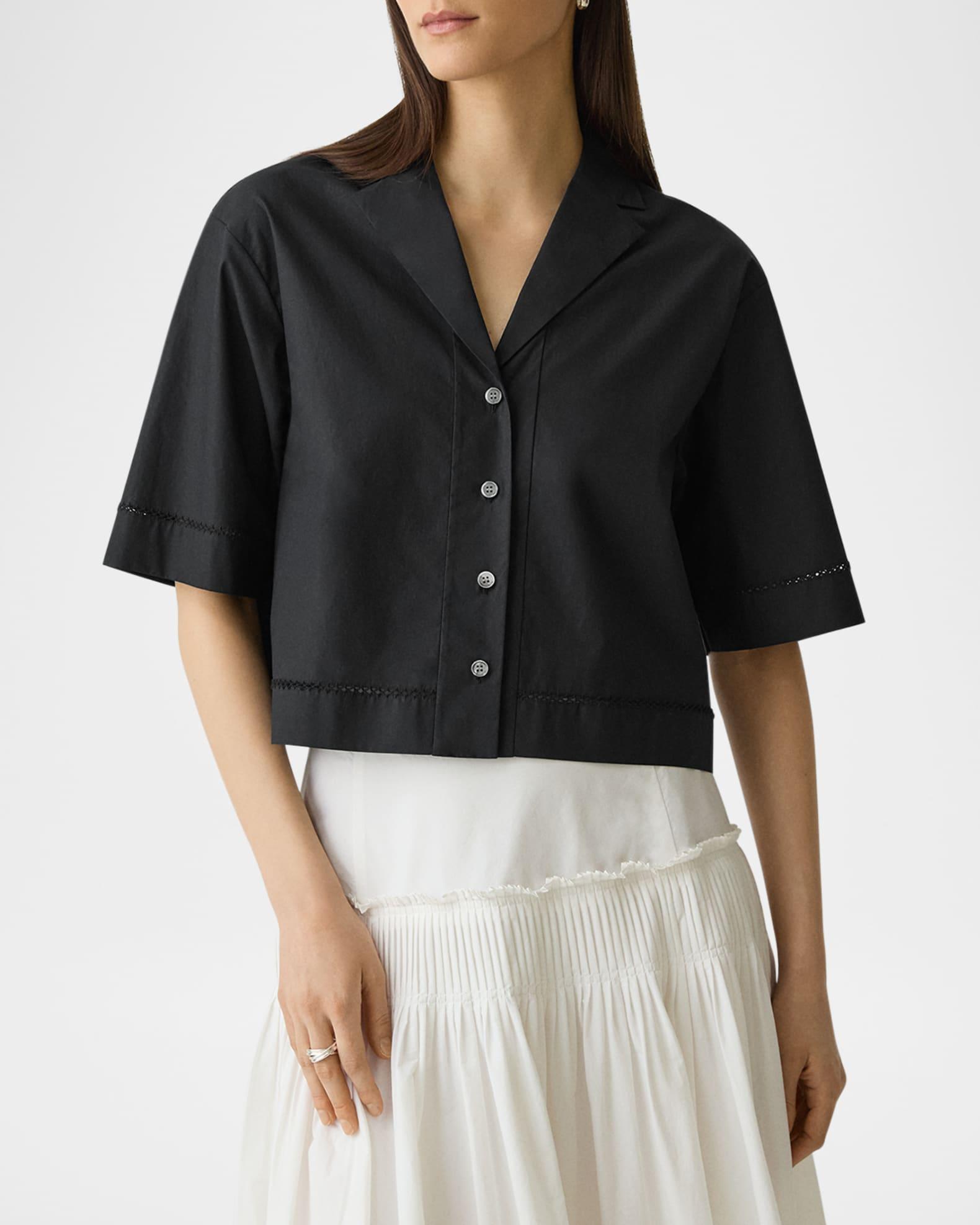 Short-Sleeve Boxy Shirt Product Image
