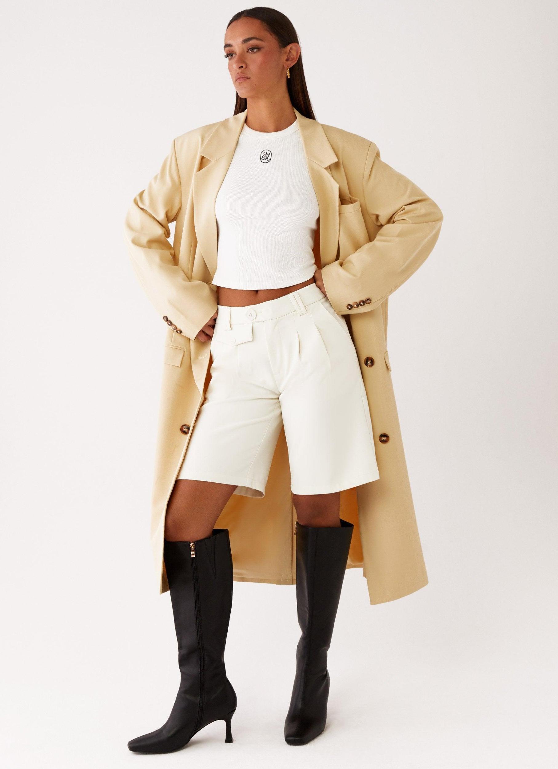 Stockholm Oversized Coat - Butter Girls Product Image