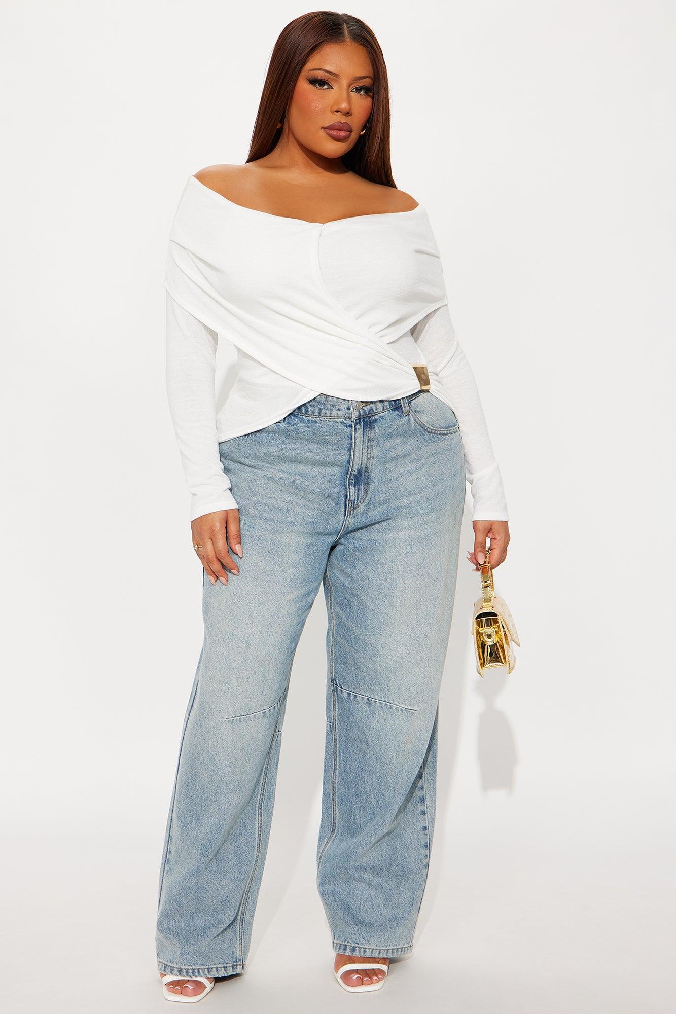 Dakota Straight Leg Jeans - Medium Wash Product Image