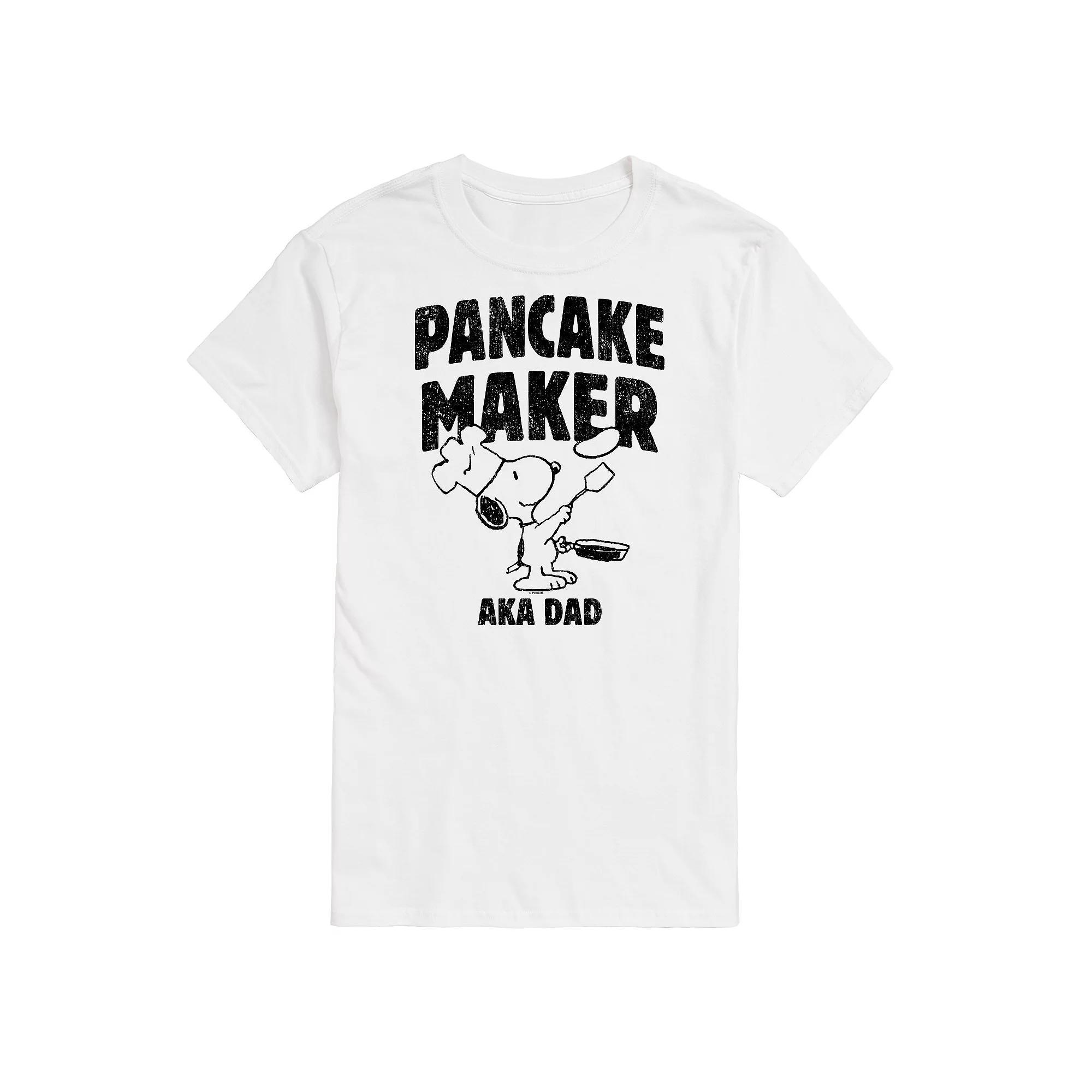 Mens Peanuts Pancake Maker Graphic Tee Product Image