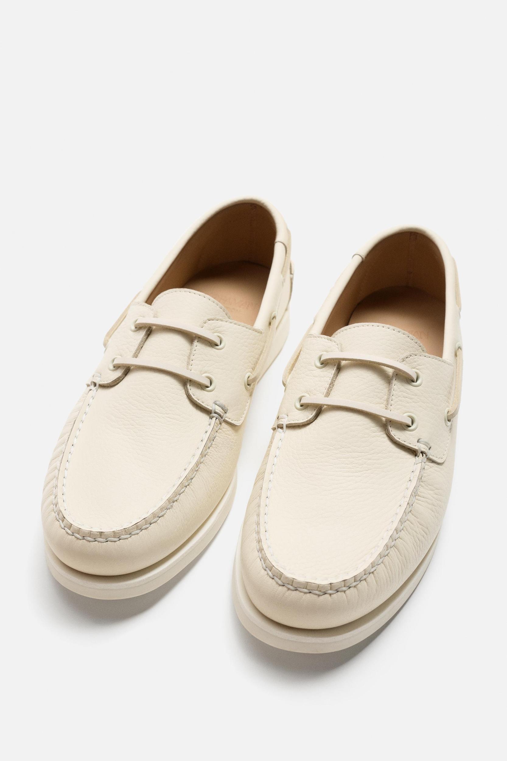 LIMITED EDITION LEATHER BOAT SHOES Product Image